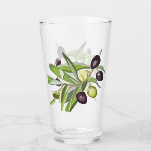 Olive Spray Glas (Achterkant)