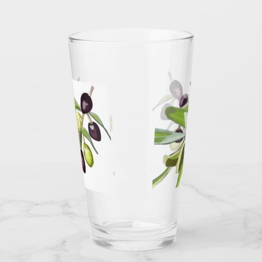 Olive Spray Glas (Links)