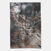 Olive Tapenade recipe, homemade, Kitchen Theedoek (Verticaal)