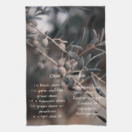 Olive Tapenade recipe, homemade, Kitchen Theedoek