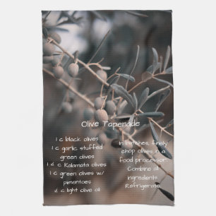 Olive Tapenade recipe, homemade, Kitchen Theedoek