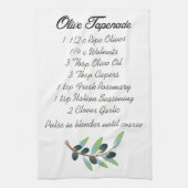 Olive Tapenade Theedoek (Verticaal)