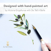 Olive Theme foto bruiloft Bewaar de datum Save The Date