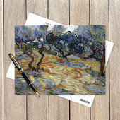 Olive Trees Landscape Vincent van Gogh Briefkaart