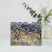 Olive Trees Landscape Vincent van Gogh Briefkaart (Staand voorkant)