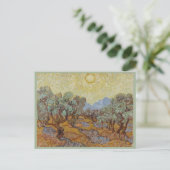 Olive Trees, Vincent van Gogh Briefkaart (Staand voorkant)