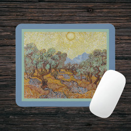 Olive Trees Vincent Van Gogh Impressionisme Replic Muismat