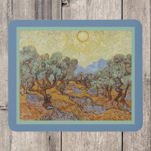 Olive Trees Vincent Van Gogh Impressionisme Replic Muismat