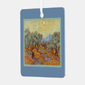 Olive Trees Vincent Van Gogh Impressionist Replica Metalen Ornament (Voorkant links)
