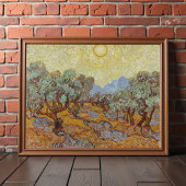 Olive Trees, Vincent van Gogh Poster