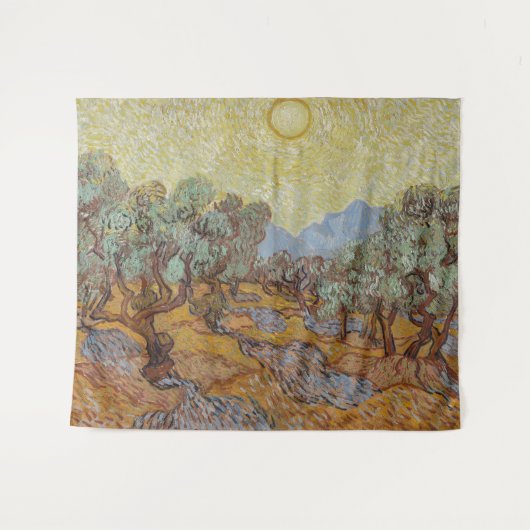 Olive Trees, Vincent van Gogh Wandkleed (Voorkant (horizontaal))