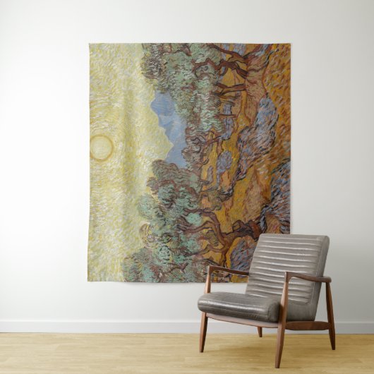 Olive Trees, Vincent van Gogh Wandkleed (In situ)