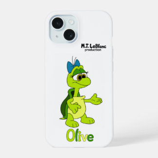 Olive Turtle iPhone Hoesje 15 Case