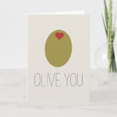 OLIVE U - KAART (Voorkant)