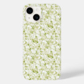 olive-white abstract fashionable modern pattern Case-Mate iPhone case (Achterkant)