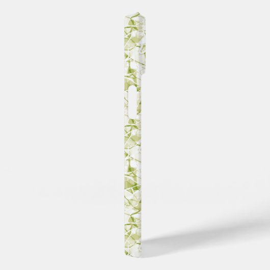 olive-white abstract fashionable modern pattern Case-Mate iPhone case (Achterkant / Rechts)