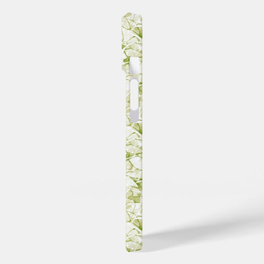 olive-white abstract fashionable modern pattern Case-Mate iPhone case (Achterkant / Links)