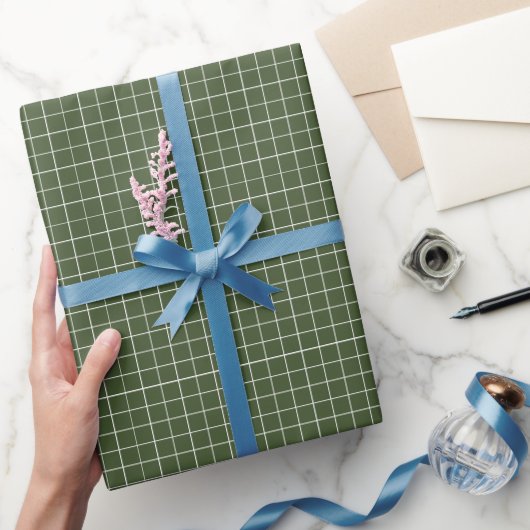 Olive Windows Wrapping Paper (invers) Cadeaupapier (Geschenken)