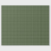 Olive Windows Wrapping Paper (invers) Cadeaupapier (Vlak)