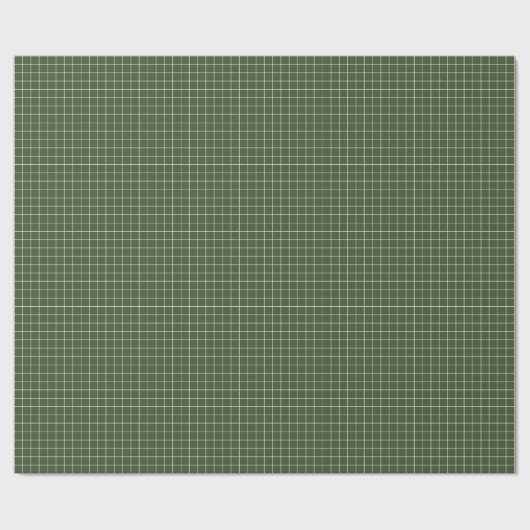 Olive Windows Wrapping Paper (invers) Cadeaupapier (Vlak)