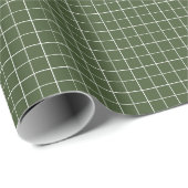 Olive Windows Wrapping Paper (invers) Cadeaupapier (Rol Hoek)