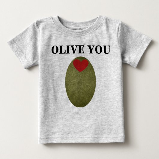 Olive You Baby Creeper (Voorkant)