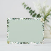 Olive You Blank Recept Kaart (Staand voorkant)