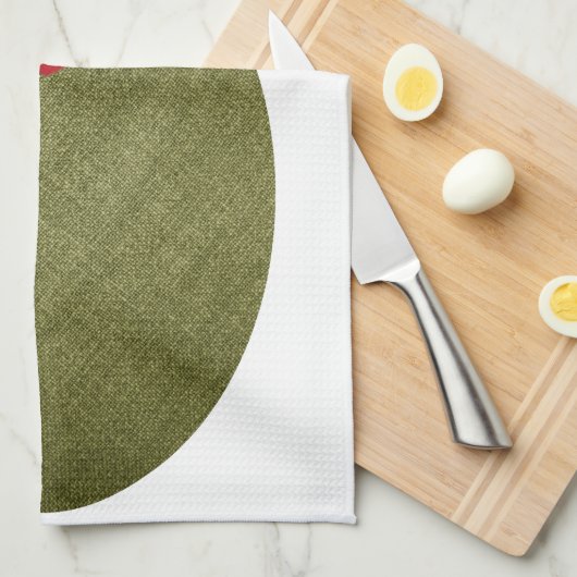 Olive You Kitchen Towel Theedoek (Quarter Fold)