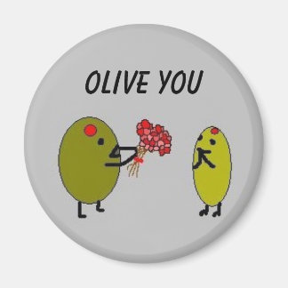 OLIVE YOU - Olijven in Liefde - magneet