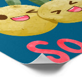 Olive You So Much Funny Food Pun Baby Poster (Hoek)