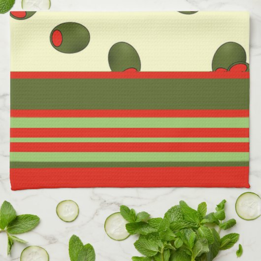 Olive You Tea Towel Theedoek (Gevouwen)