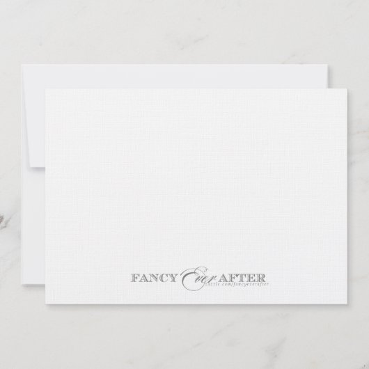 Olive You Wedding Kaart (Achterkant)