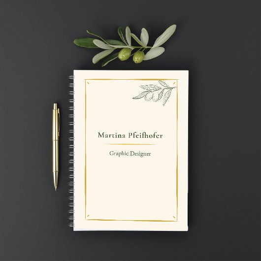 "Olivenzweig elegant"  Planner