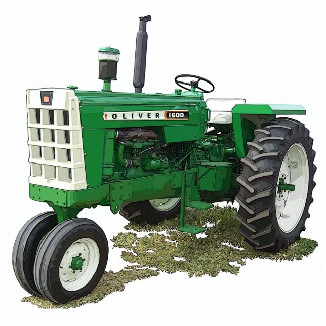 Oliver 1600 staand fotobeeldje  (Voorkant)