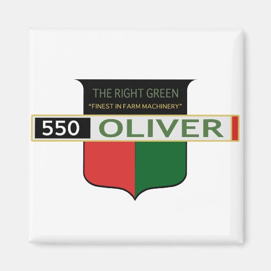 Oliver 550 magneet (Voorkant)