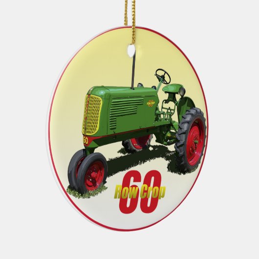 Oliver 60 Row Crop Keramisch Ornament (Rechts)