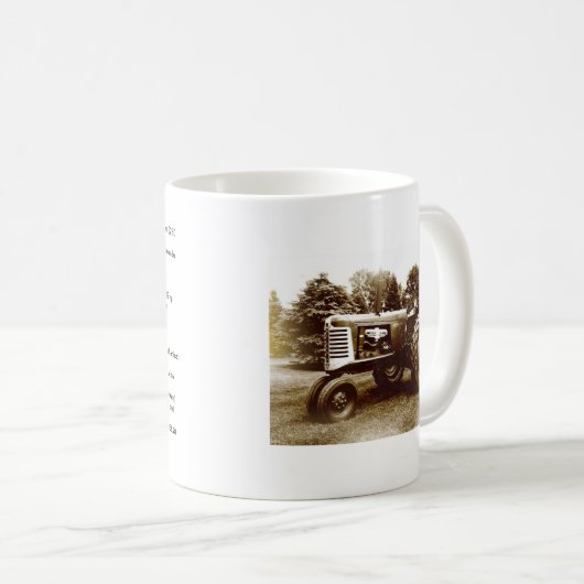 Oliver 77 Mok met specificaties (Voorkant rechts)