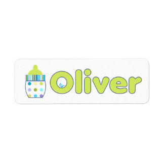 Oliver Baby Flesetiketten Etiket