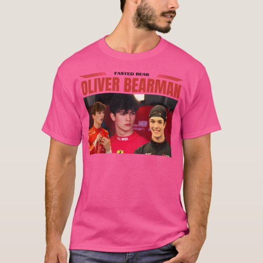 Oliver Bearman T-shirt (Voorkant)