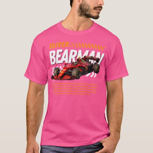 Oliver Bearman T-shirt (Voorkant)