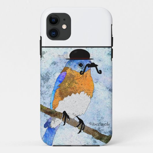 Oliver Bluebird Hoesje-Mate ID™ iPhone 5 Hoesjes (Achterkant)