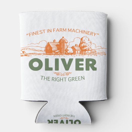 Oliver Boerderij Tractor Blikjeskoeler (Achterkant)