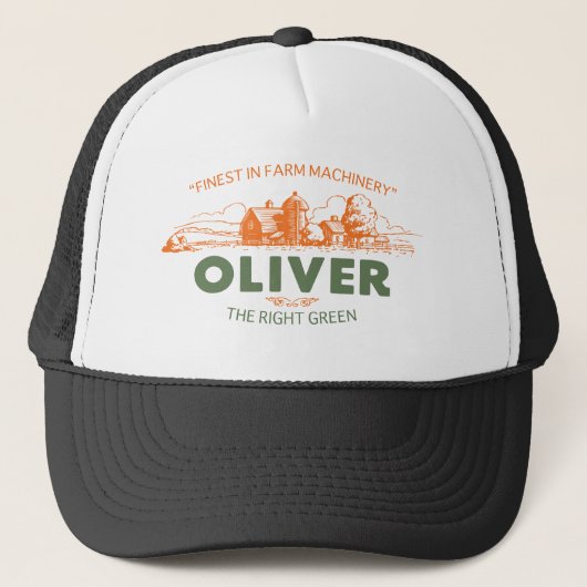 Oliver Boerderij Tractor Trucker Pet (Voorkant)