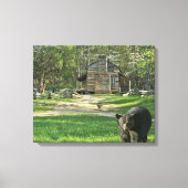 Oliver Cabin Beer Canvas Print (Voorkant)