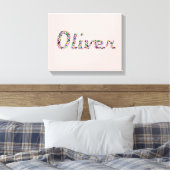 Oliver Canvas Afdruk (Insitu (Slaapkamer))