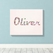 Oliver Canvas Afdruk (Insitu (Houten vloer))