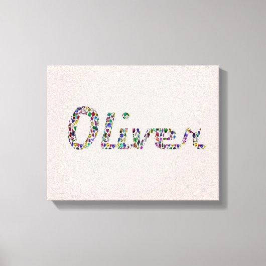 Oliver Canvas Afdruk (Voorkant)