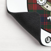 Oliver Clan Crest Badge Tartan Muismat (Hoek)