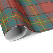 Oliver Clan Red Tartan Cadeaupapier (Rol Hoek)