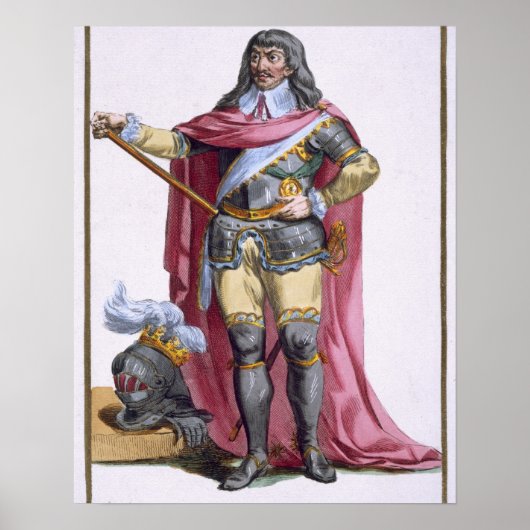 Oliver Cromwell (1599-1658) 1780 (gekleurd) Poster (Voorkant)